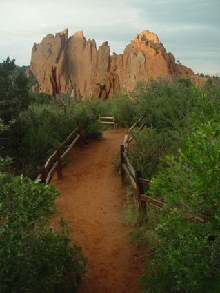 Garden of the Gods Walkway (Summer)