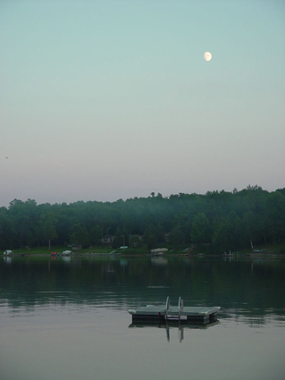 Evening at Rice Lake